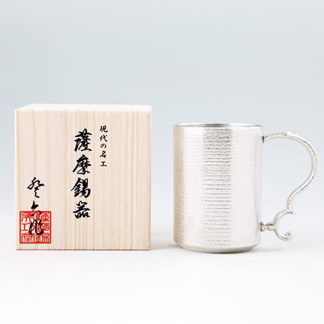 岩切美巧堂 錫製ジョッキ タンブラー320ml2個 岩切美巧堂 錫製ジョッキ タンブラー320ml2個